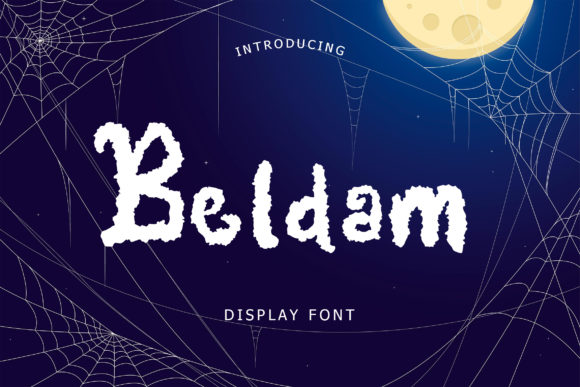 Beldam: A Thoughtful Display Font for Spooky Editorial Moments