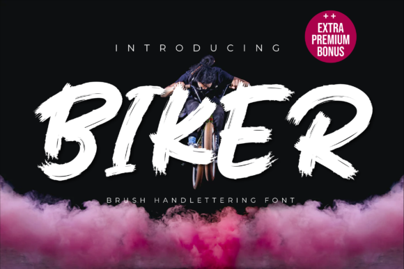 Biker: A Hand-Drawn Display Font That Feels Human