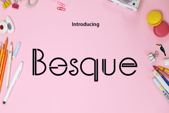 Bosque: A Display Font That Breathes With Your Content
