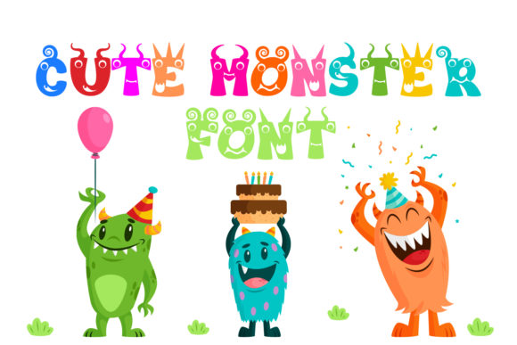 Cute Monster: A Bold Display Font for Web Design