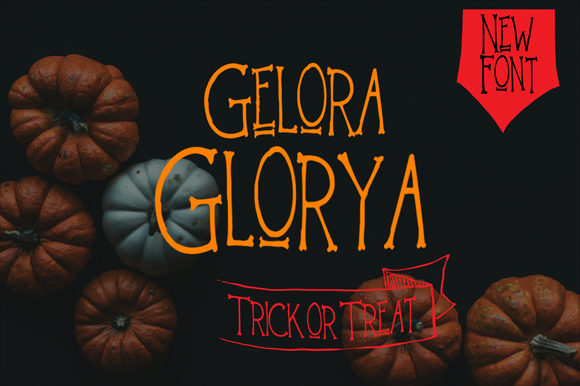 Gelora Glorya: A Spooky-Elegant Display Font for Creative Branding