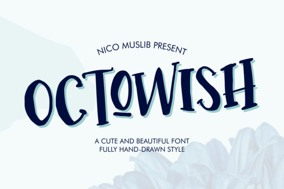 Octowish: A Playful Display Font for Creative Branding