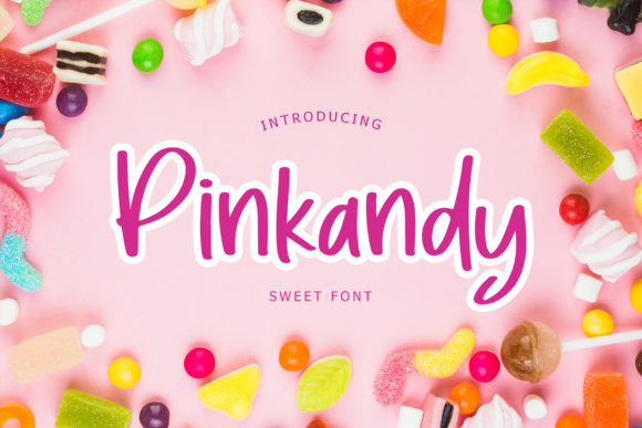 Pinkandy: A Display Font That Makes Your Headlines Pop