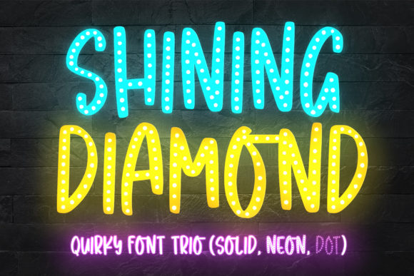 Shining Diamond: A Font That Elevates Your Brand