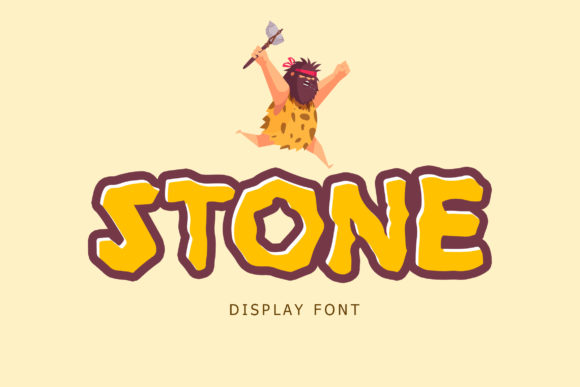 Stone: A Playful Display Font for Editorial Charm