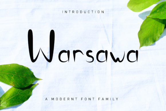 Warsawa: A Distinct Display Font for Bold Brand Moments